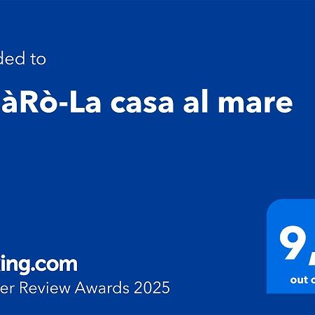 米诺利Chiaro-La Casa Al Mare别墅 外观 照片